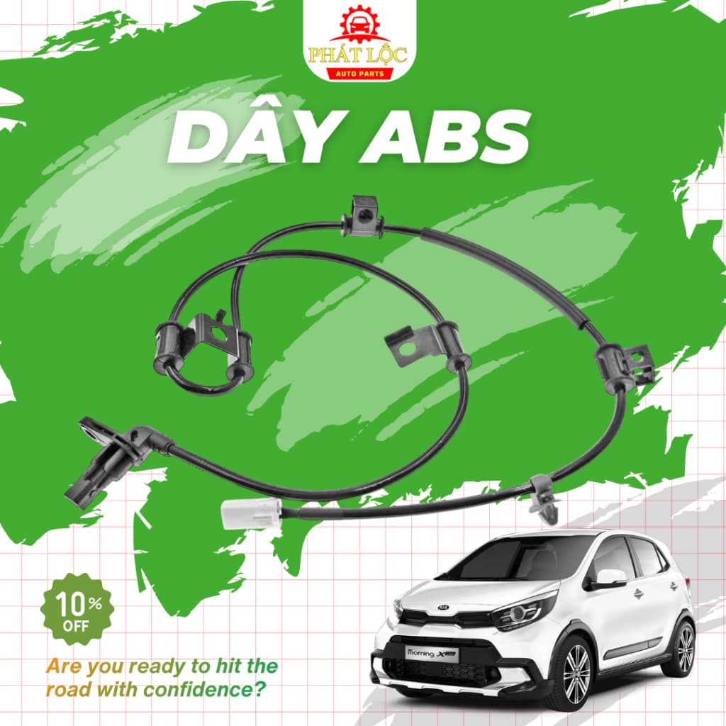 Dây cảm biến ABS chính hãng phù hợp với Kia Morning 2012-2020 ( Hàng chính hãng có VAT) - ảnh 3