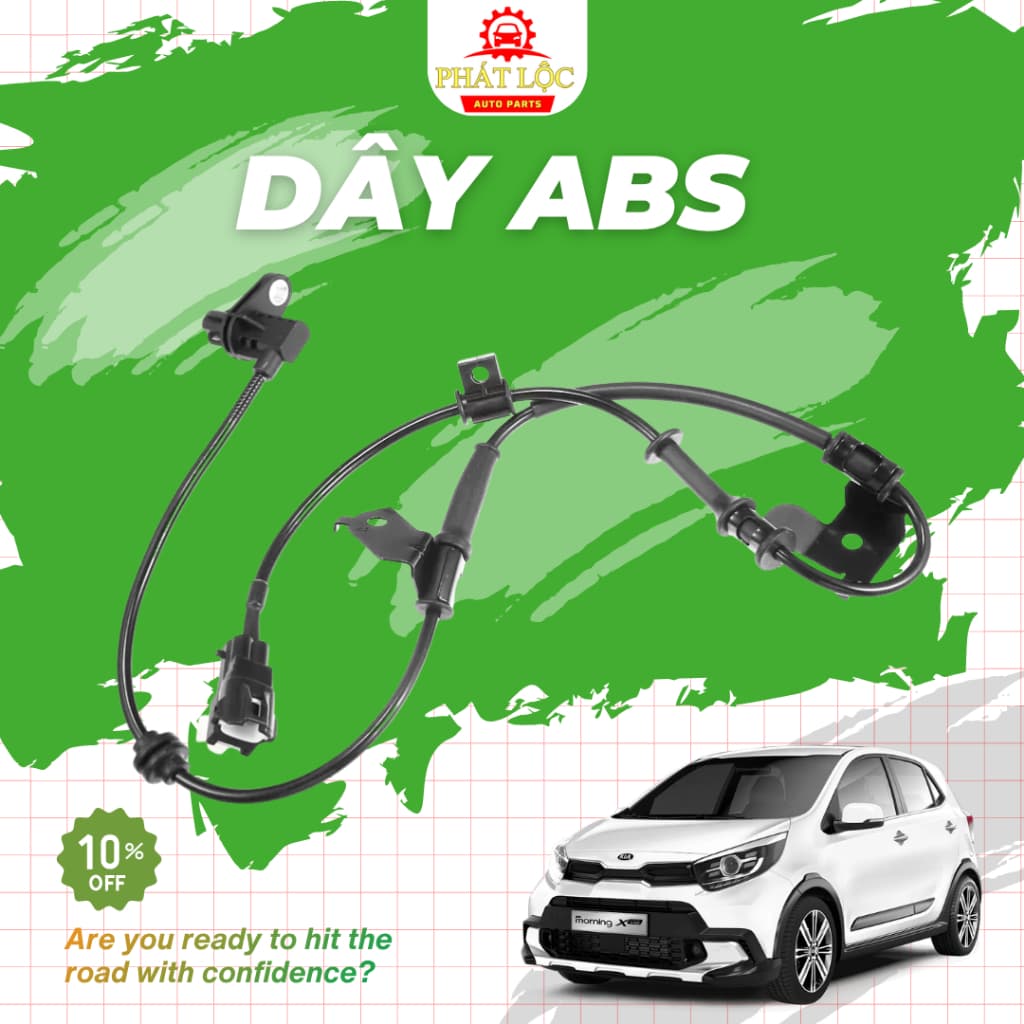 Dây cảm biến ABS chính hãng phù hợp với Kia Morning 2012-2020 ( Hàng chính hãng có VAT) - ảnh 2