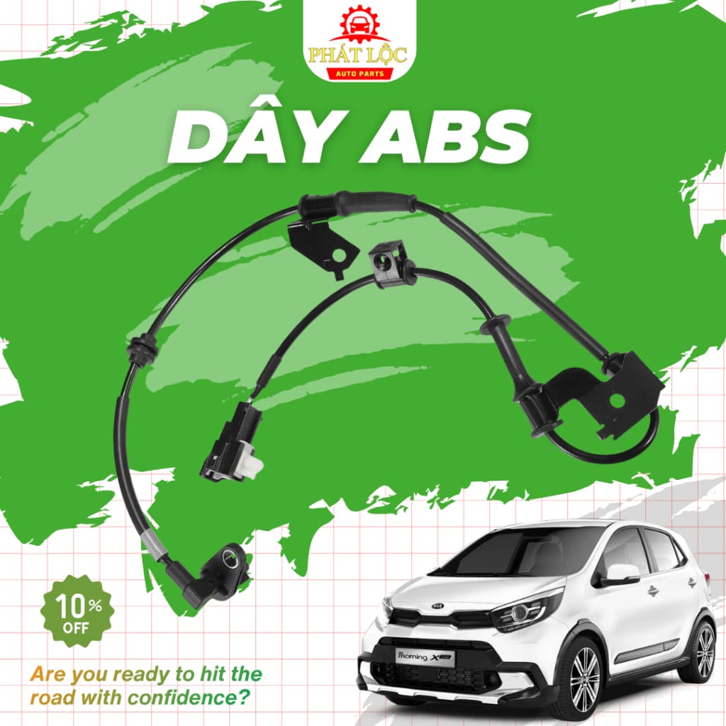 Dây cảm biến ABS chính hãng phù hợp với Kia Morning 2012-2020 ( Hàng chính hãng có VAT)