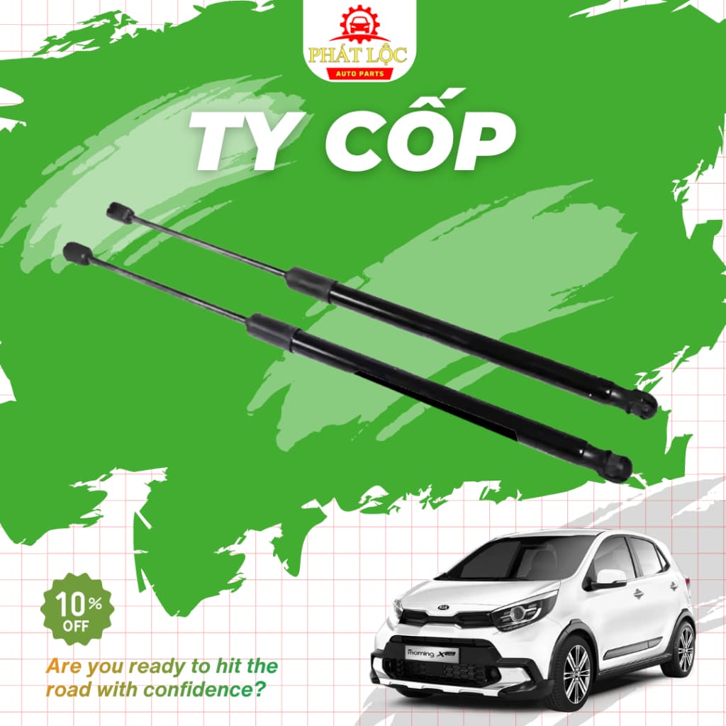 Ty cốp chính hãng và thương hiệu OEM, Aftermarkets phù hợp với Kia Morning 2012-2020 ( Hàng chính hãng-có VAT) - ảnh 3