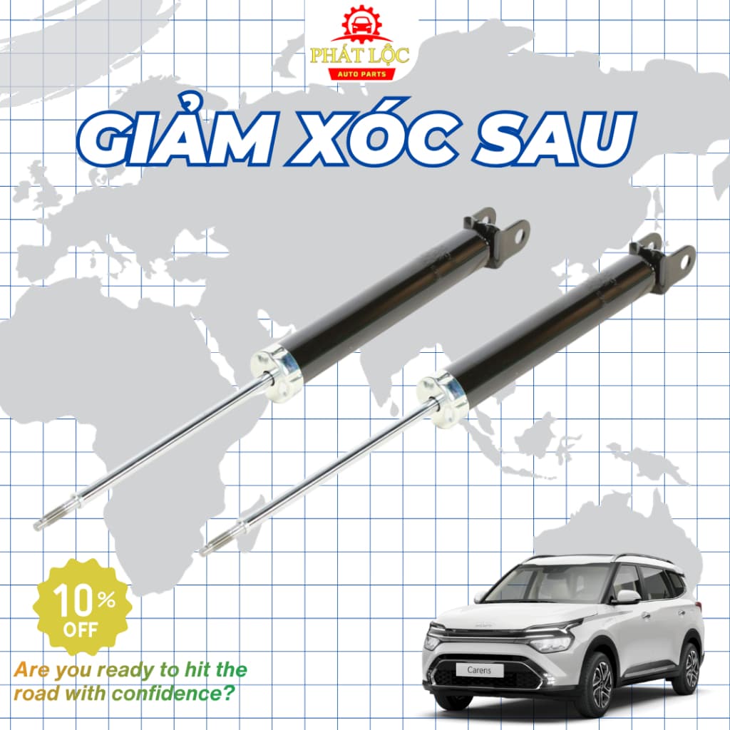 [ Giá 1 đôi] Giảm xóc trước, sau, Phuộc trước, sau thương hiệu Mando phù hợp với Kia Carens - ảnh 3