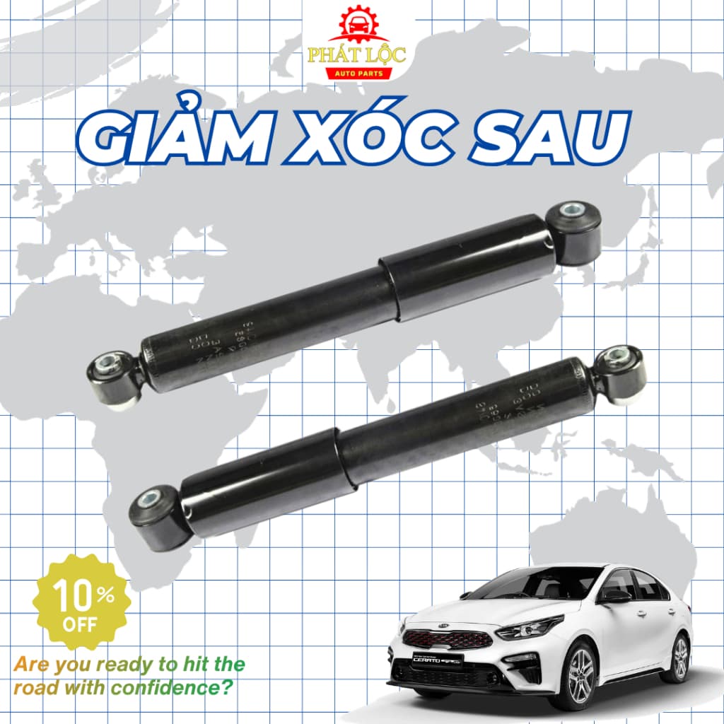 [ Giá 1 đôi] Giảm xóc trước, sau, Phuộc trước, sau thương hiệu Mando phù hợp với Kia Cerato, Kia K3 - ảnh 3