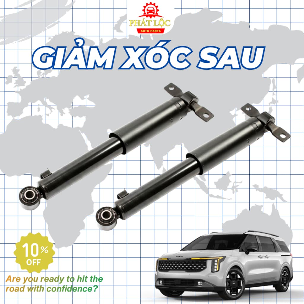 [ Giá 1 đôi] Giảm xóc trước, sau, Phuộc trước, sau thương hiệu Mando phù hợp với Kia Carnival, Kia Sedona - ảnh 3