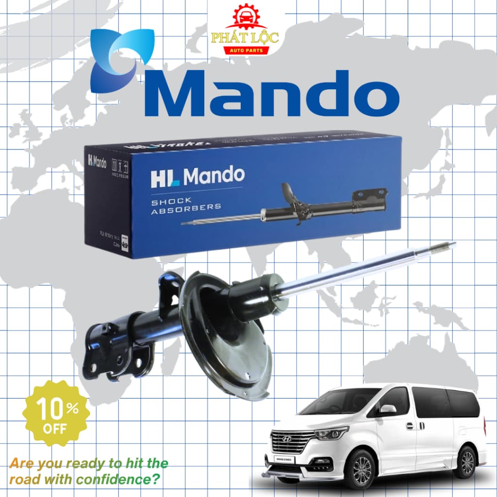 [ Giá 1 đôi] Giảm xóc trước, sau, Phuộc trước, sau thương hiệu Mando phù hợp với Grand Starex