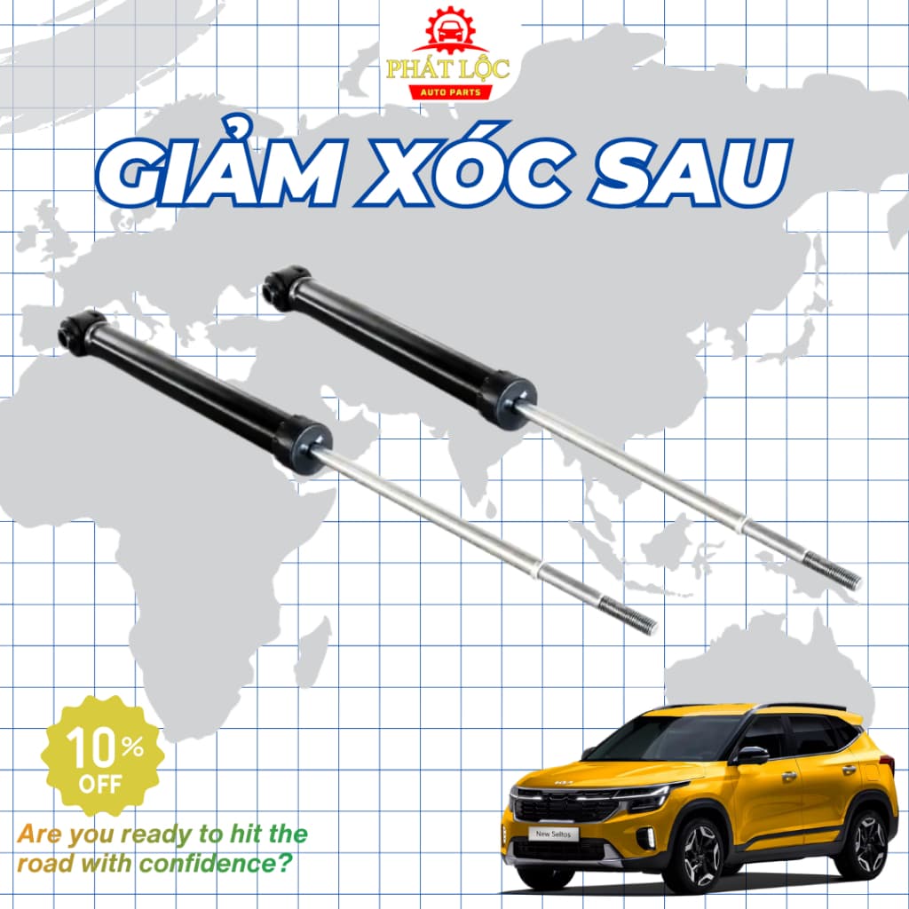 [ Giá 1 đôi] Giảm xóc trước, sau, Phuộc trước, sau thương hiệu Mando phù hợp với Kia Seltos - ảnh 3
