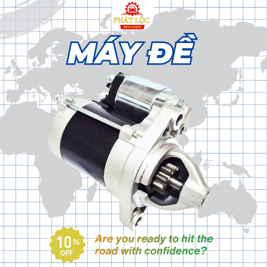 Máy đề, củ đề thương hiệu Mando phù hợp với Grand Starex, KIA K250, Porter II - ảnh 4