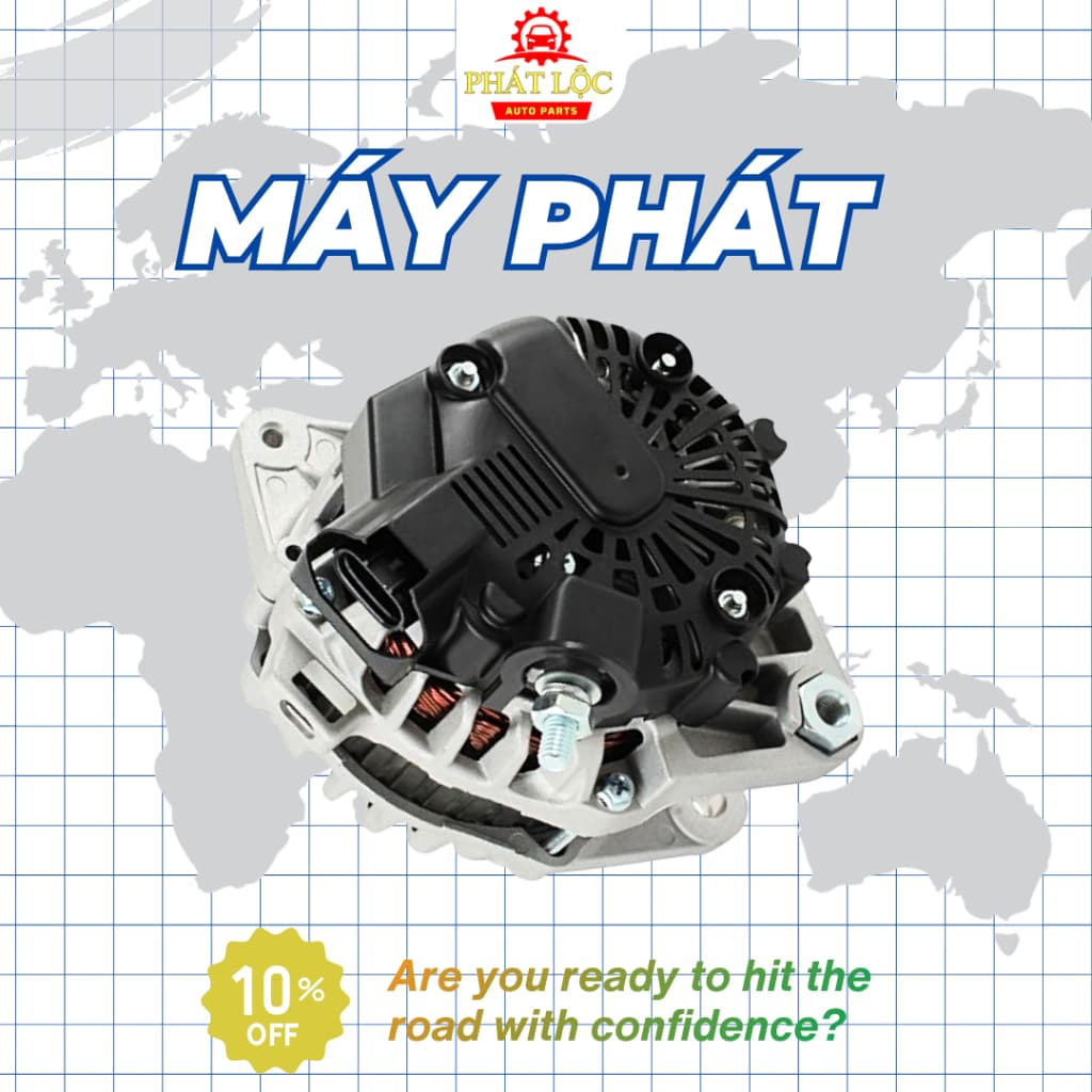 Máy phát, củ phát thương hiệu Mando phù hợp với Grand I10 2014-2022, Morning 2012-2020 - ảnh 4