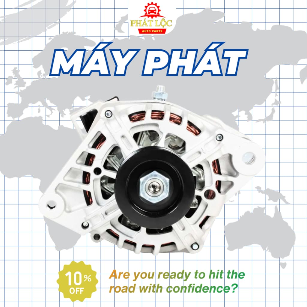 Máy phát, củ phát thương hiệu Mando phù hợp với Grand I10 2014-2022, Morning 2012-2020 - ảnh 3