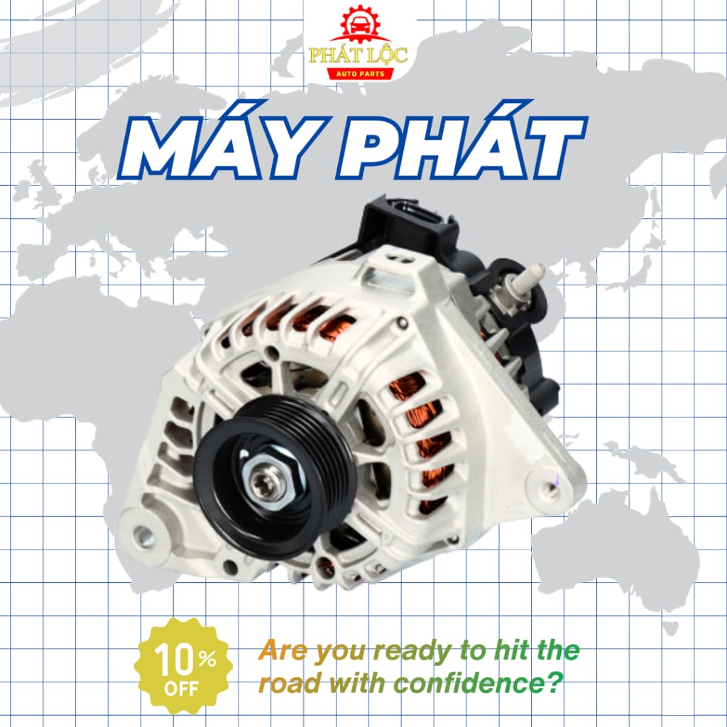 Máy phát, củ phát thương hiệu Mando phù hợp với  Elantra 2016-2022, Kona 2016-2022, Tucson 2016-2022 - ảnh 2