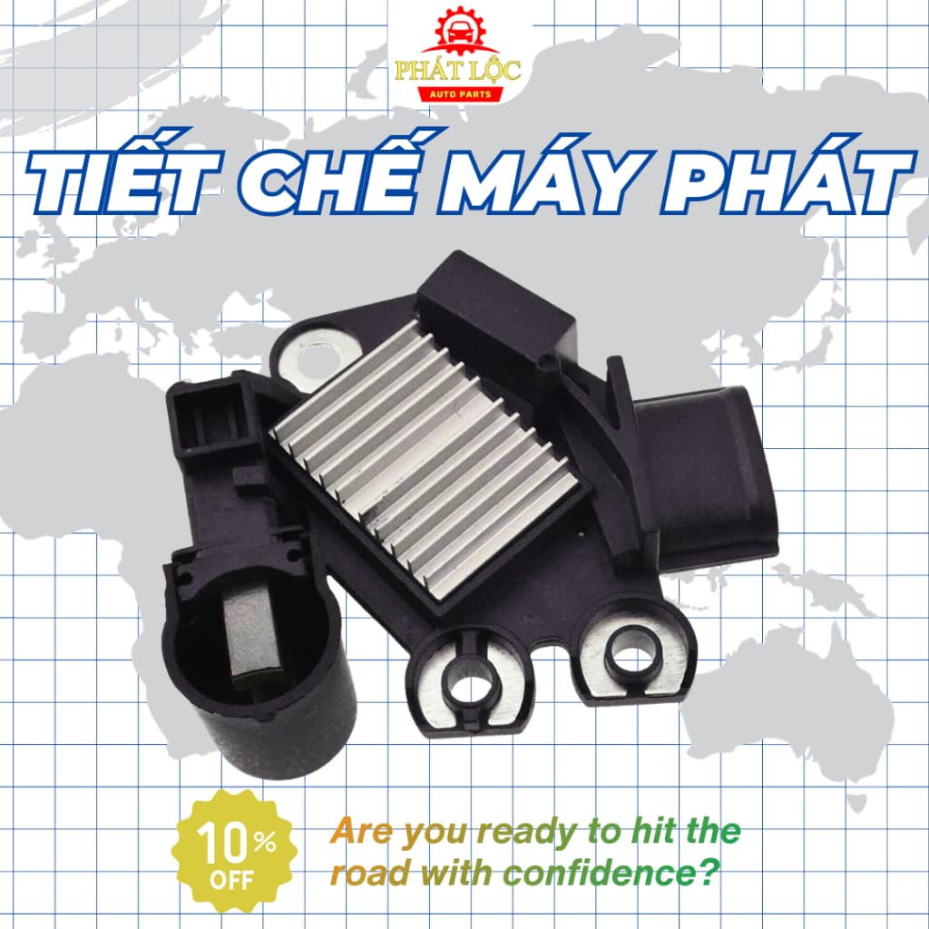 Tiết chế máy phát thương hiệu Mando phù hợp với Grand i10, Morning, Cerato, Elantra, Seltos... - ảnh 3