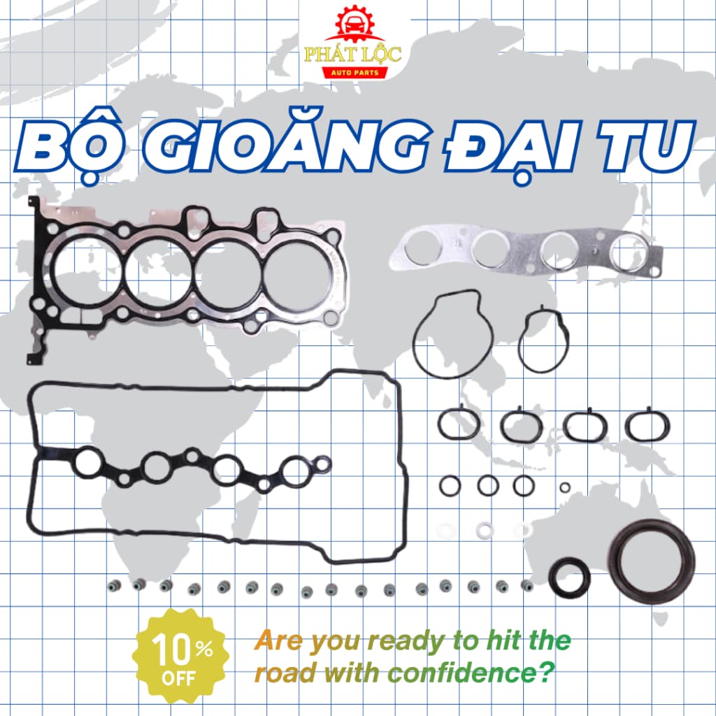Bộ gioăng đại tu thương hiệu Mando phù hợp với  Grand I10 2014-2021, Kia Morning 2012-2020 - ảnh 2