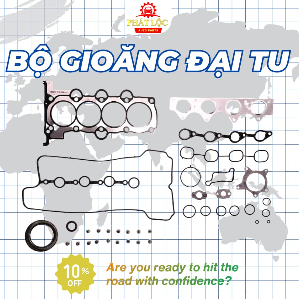 Bộ gioăng đại tu thương hiệu Mando phù hợp với  Cerato 2016-2020, Elantra 2016-2022, Tucson 2015-2020,... - ảnh 2