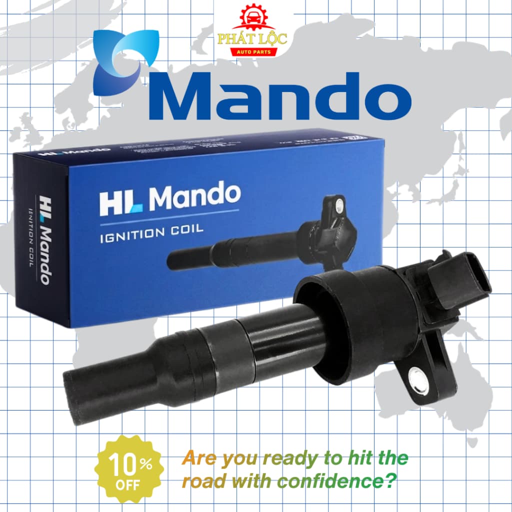 Mô bin, Bô bin thương hiệu Mando phù hợp với Soluto 2018-2023, Accent 2018-2023