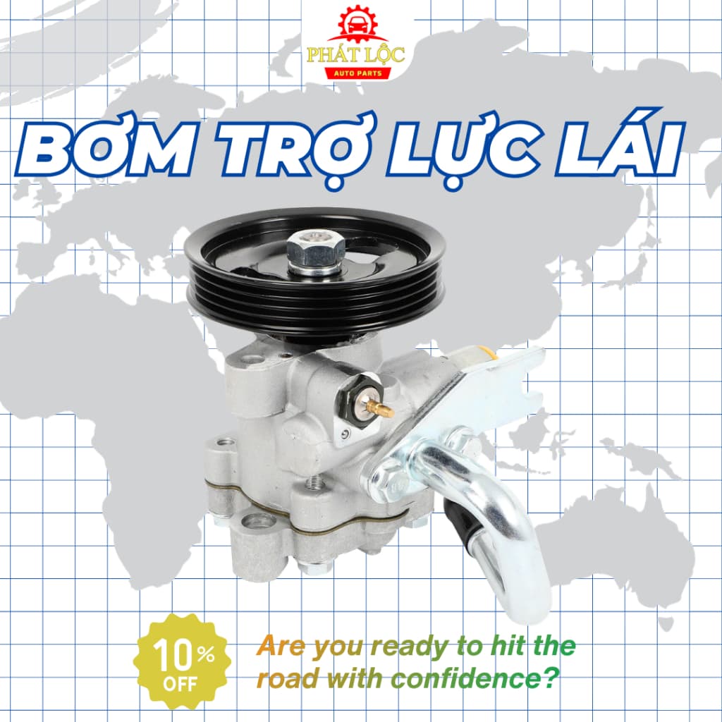 Bơm trợ lực lái thương hiệu Mando phù hợp với Getz - ảnh 4