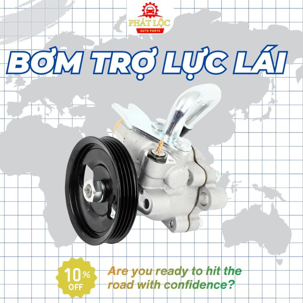 Bơm trợ lực lái thương hiệu Mando phù hợp với Getz - ảnh 3