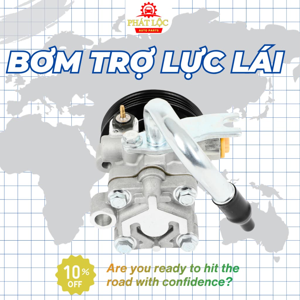 Bơm trợ lực lái thương hiệu Mando phù hợp với Getz - ảnh 2