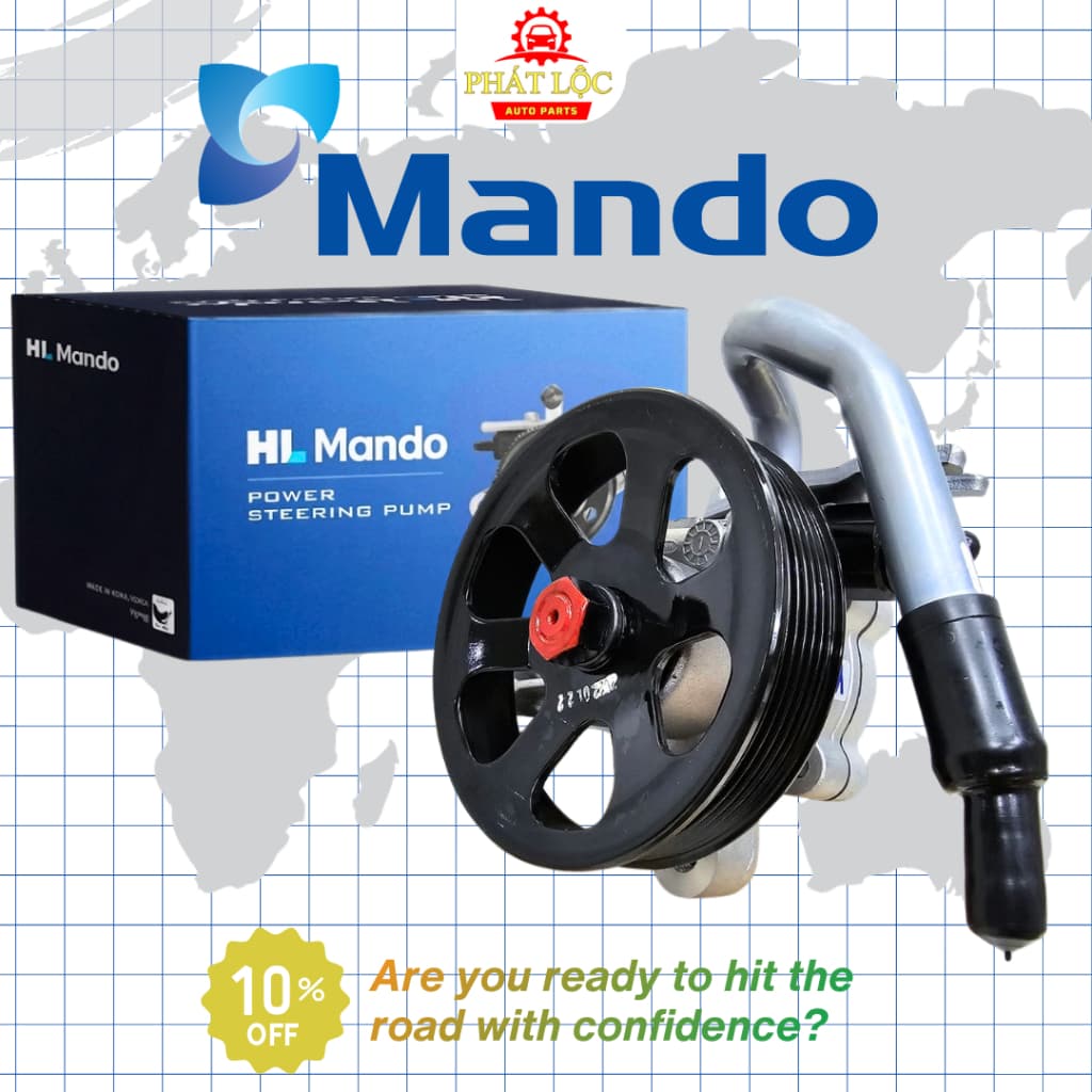 Bơm trợ lực lái thương hiệu Mando phù hợp với Sedona 2014-2020