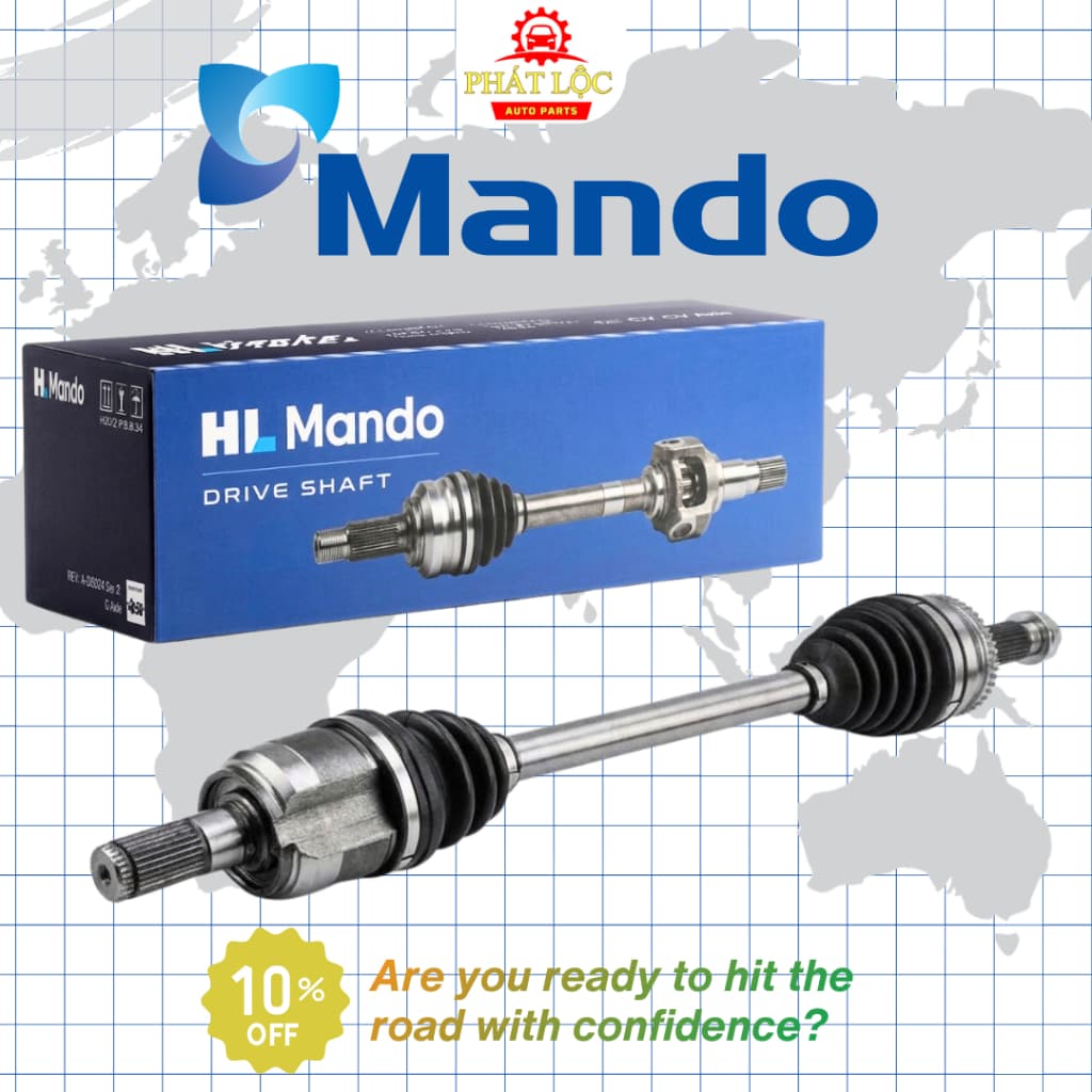 Cây láp thương hiệu Mando phù hợp với Kia Forte