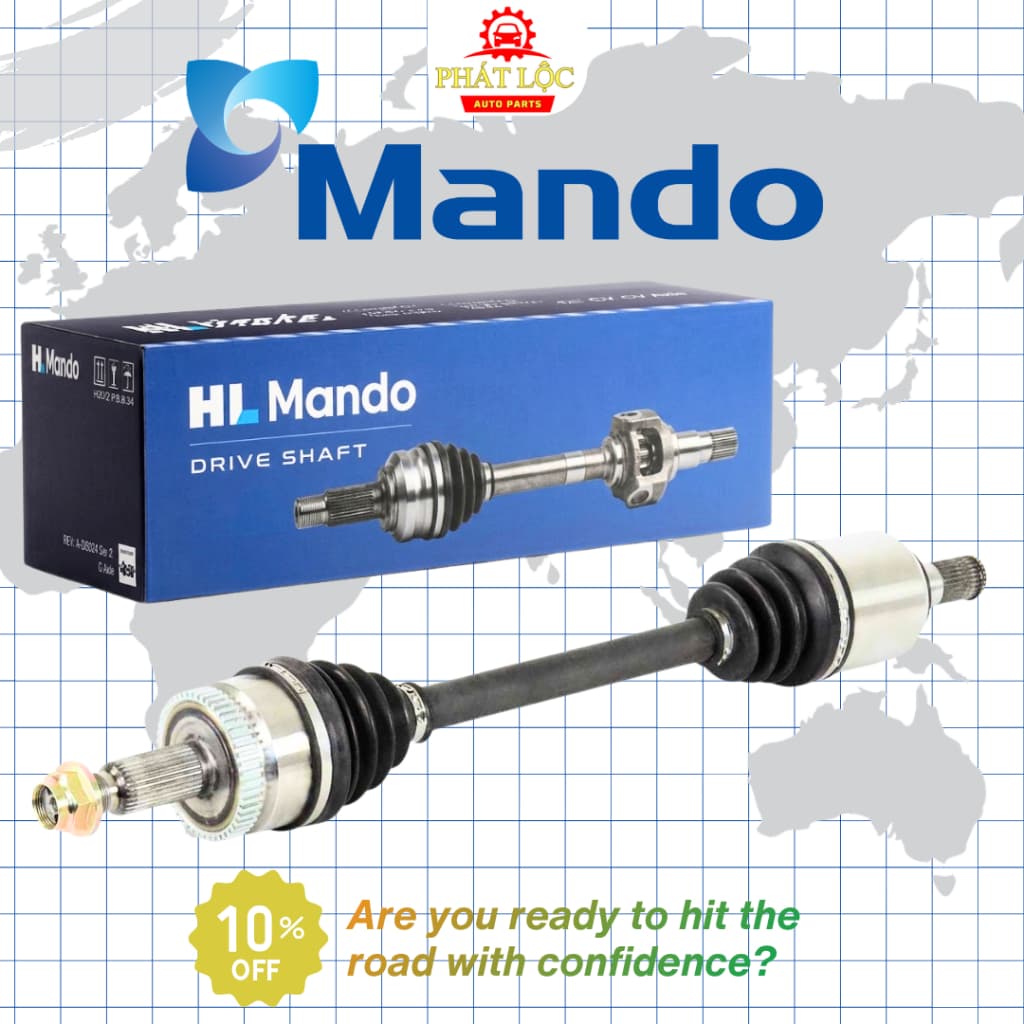 Cây láp thương hiệu Mando phù hợp với Tucson 2015-2020