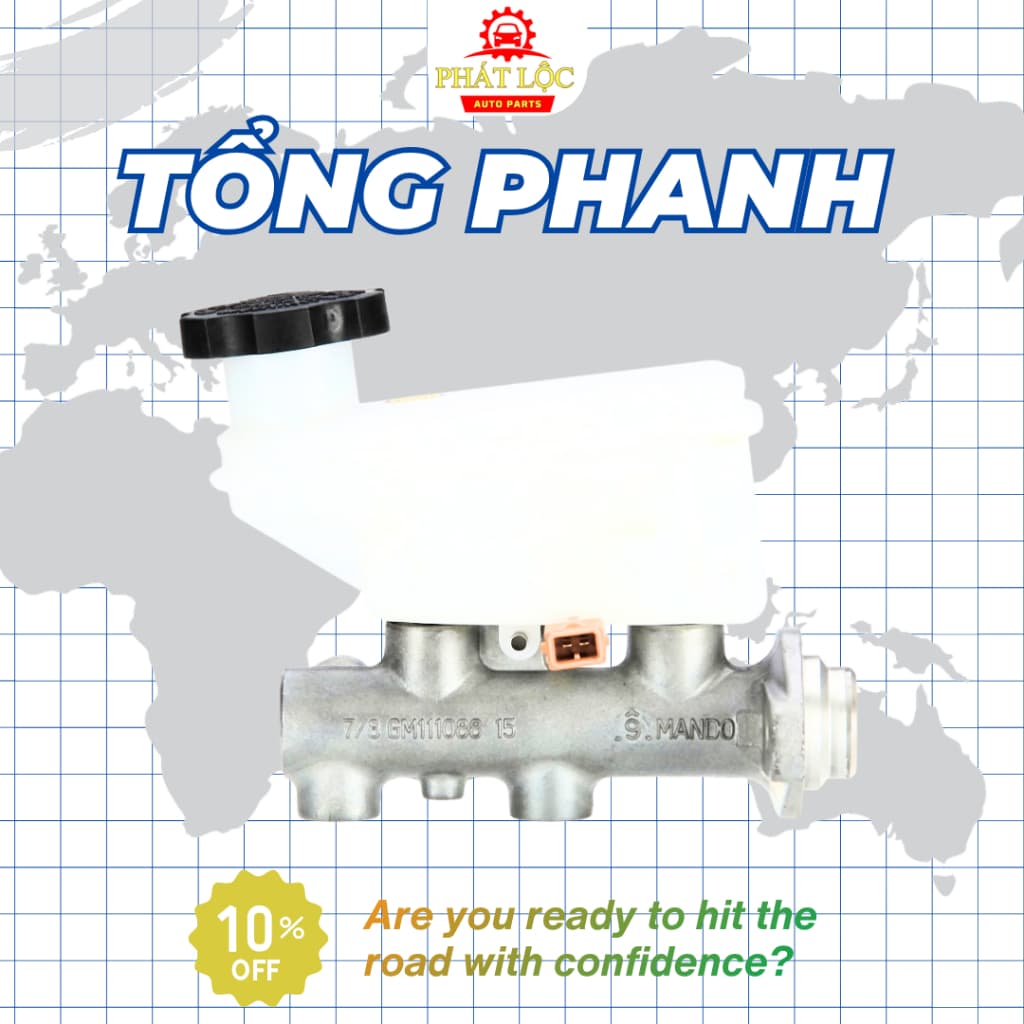 Tổng phanh thương hiệu Mando phù hợp với Hyundai Getz - ảnh 4