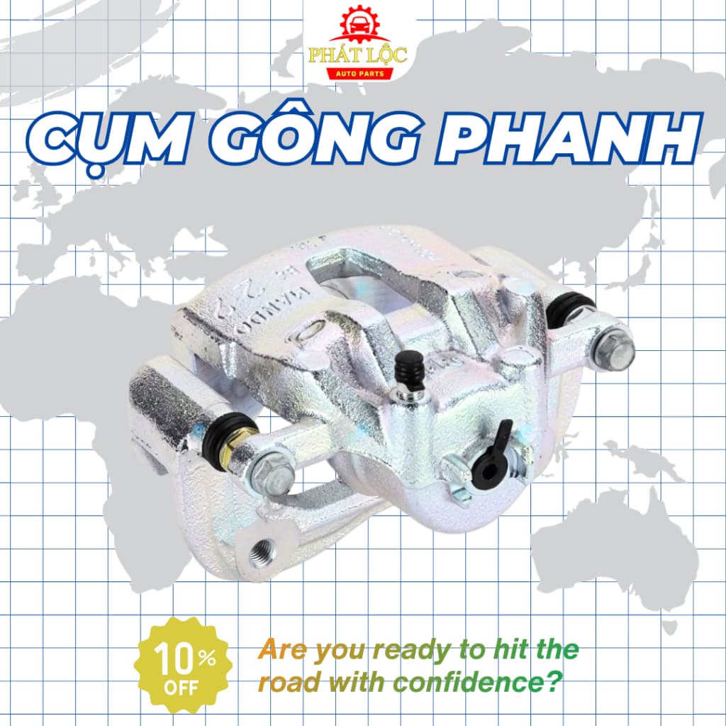 Cụm gông phanh, cụm xương phanh thương hiệu Mando phù hợp với Accent 2011-2023 - ảnh 2