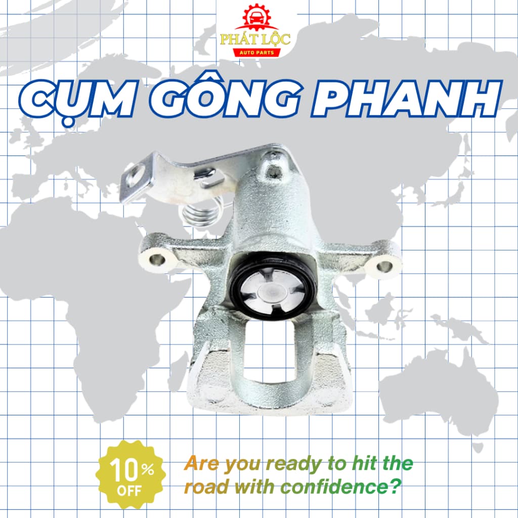 Cụm gông phanh, cụm xương phanh thương hiệu Mando phù hợp với Grand I10 2014-2022 - ảnh 3