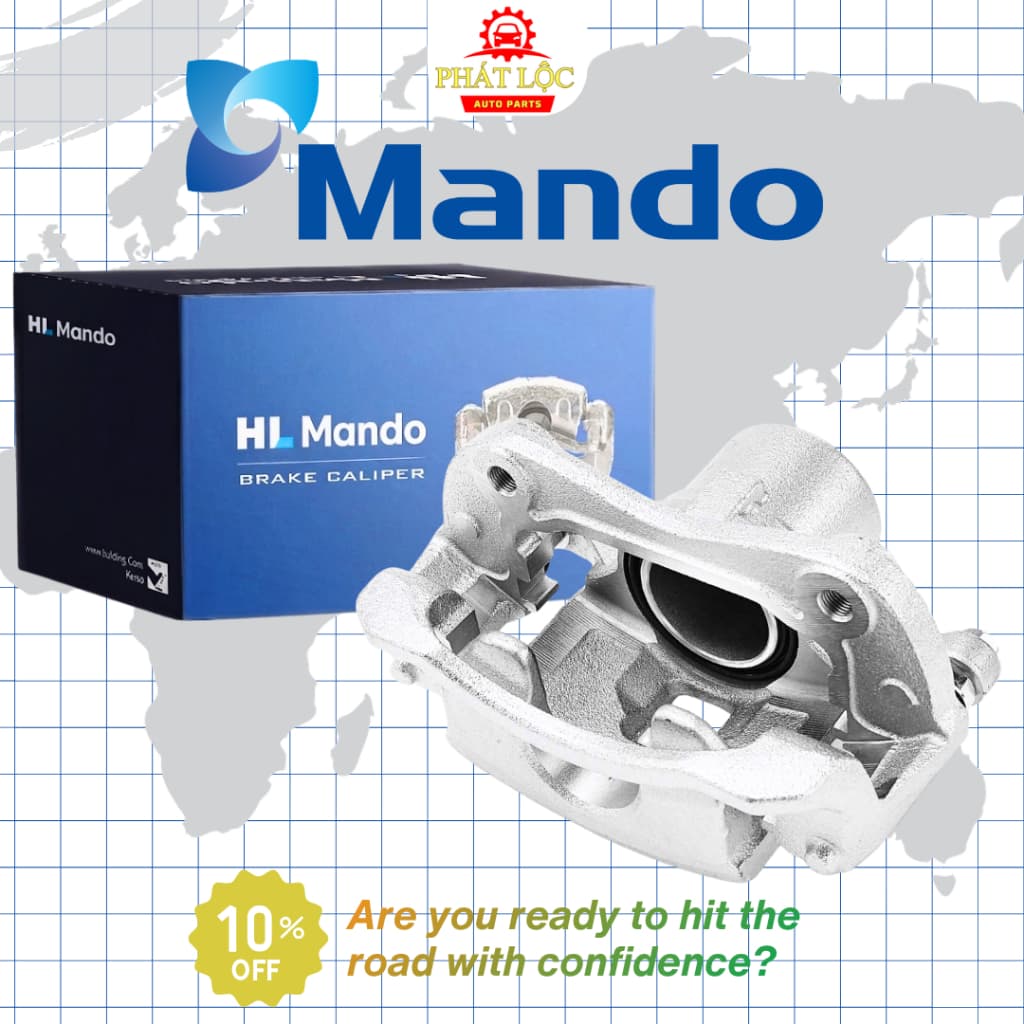 Cụm gông phanh, cụm xương phanh thương hiệu Mando phù hợp với Kia Seltos 2020-2026