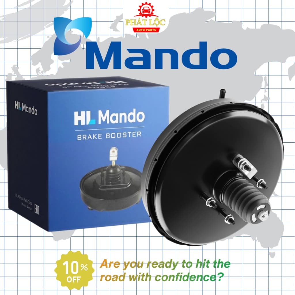 Bầu trợ lực phanh thương hiệu Mando phù hợp với Santa Fe 2013-2020, Sorento 2012-2020