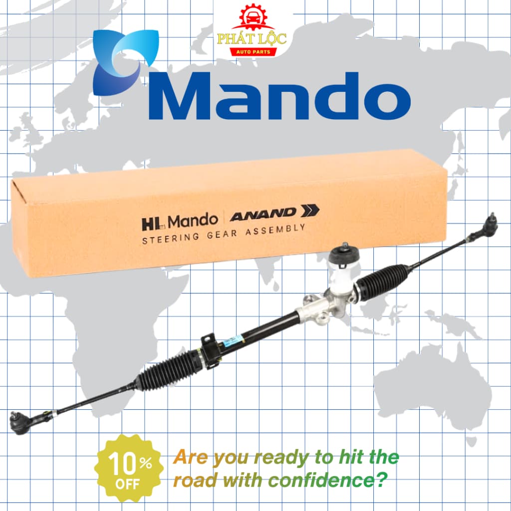 Thước lái thương hiệu Mando phù hợp với xe Kia Morning 2008-2020
