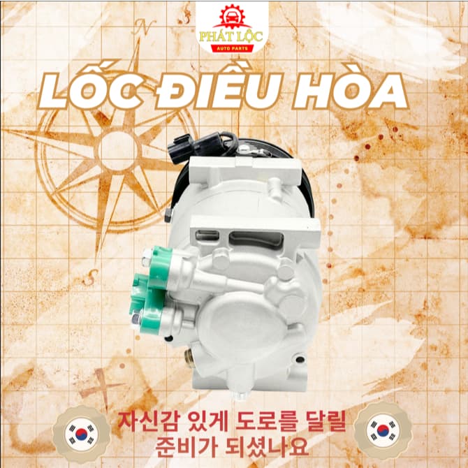 Lốc lạnh điều hòa thương hiệu Hanon,HCC phù hợp với Kia Morning 2008-2020 - ảnh 4