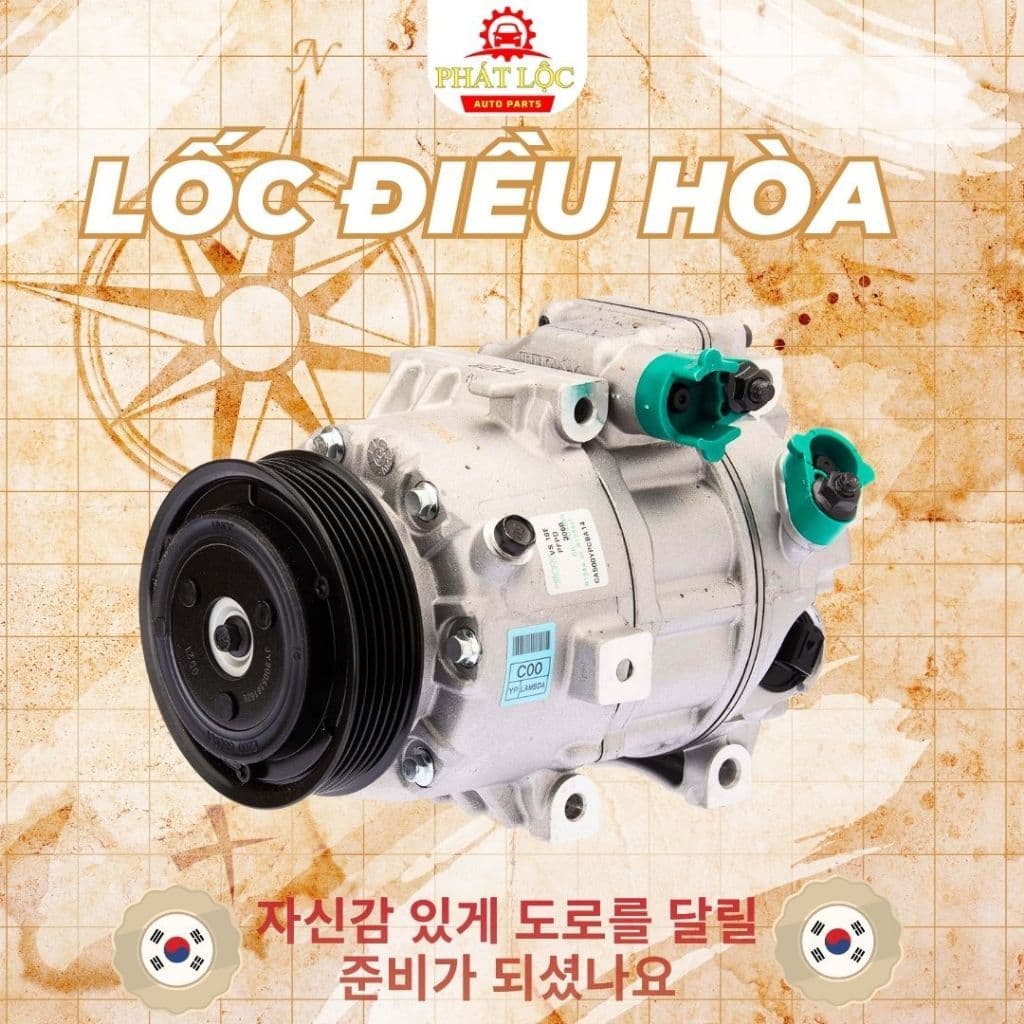 Lốc lạnh điều hòa, máy nén điều hòa thương hiệu Hanon,HCC phù hợp với Sedona 2014-2021, Carnival 2015-2021 - ảnh 2