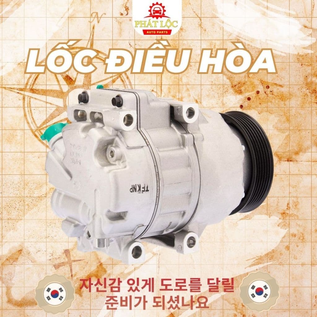 Lốc lạnh điều hòa, máy nén điều hòa thương hiệu Hanon,HCC phù hợp với Sedona 2014-2021, Carnival 2015-2021 - ảnh 3