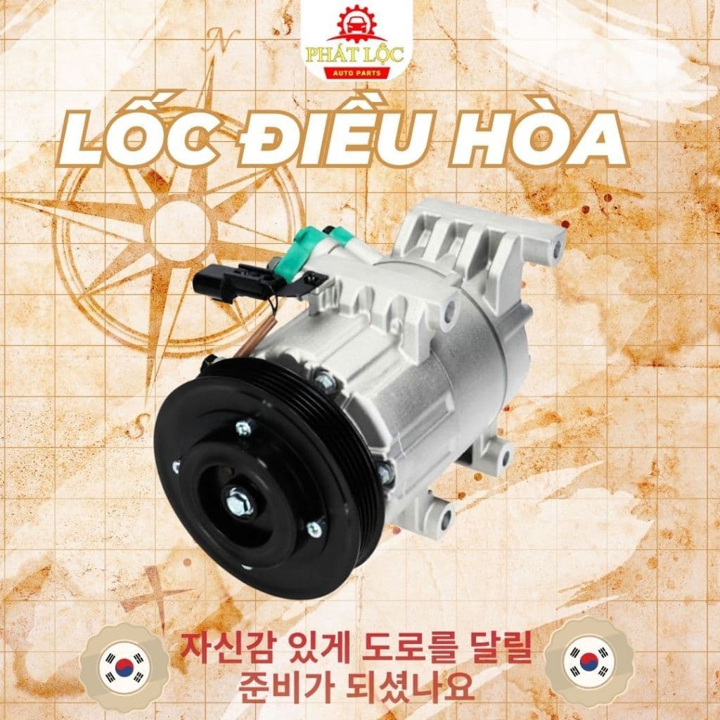 Lốc lạnh điều hòa thương hiệu Hanon,HCC phù hợp với Creta 2016-2020 - ảnh 2