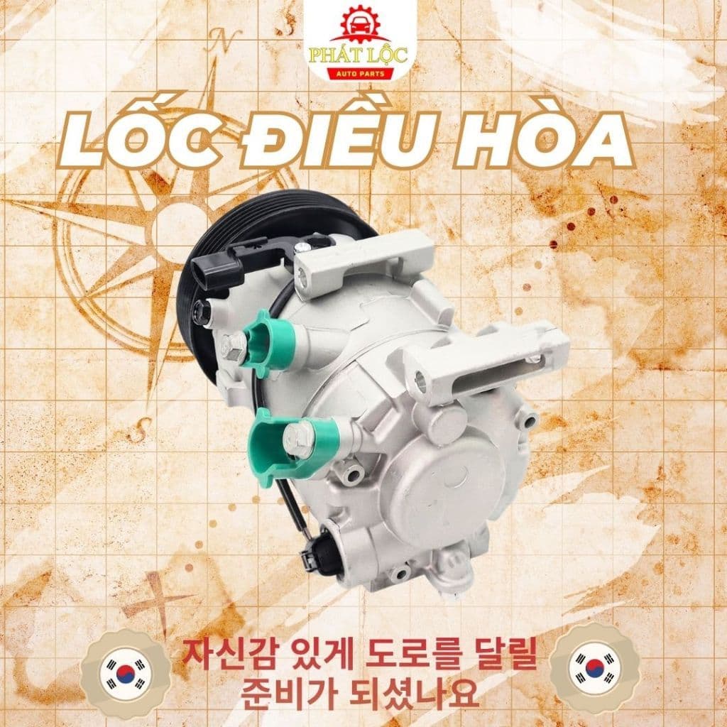 Lốc lạnh điều hòa, máy nén điều hòa thương hiệu Hanon,HCC phù hợp với Kia Sorento 2020-2024 - ảnh 3