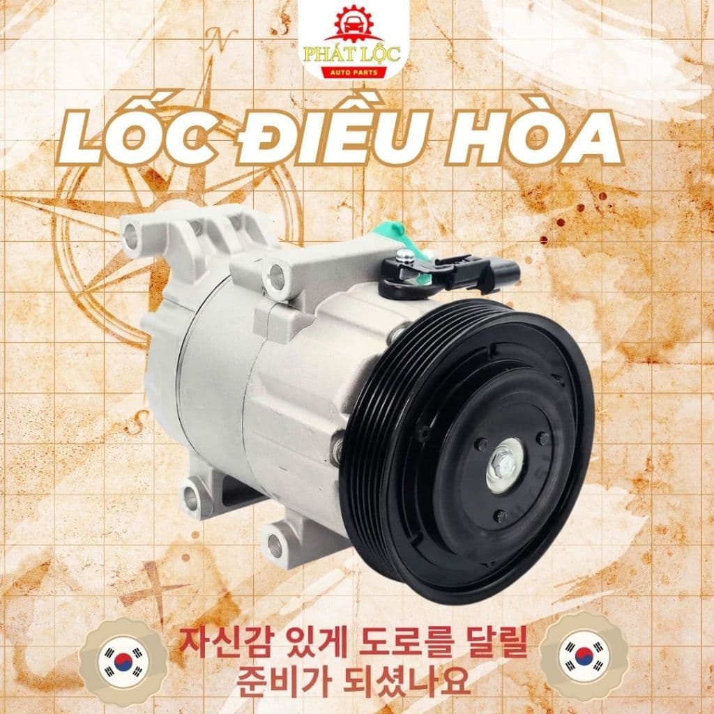 Lốc lạnh điều hòa, máy nén điều hòa thương hiệu Hanon,HCC phù hợp với Kia Sorento 2020-2024 - ảnh 4