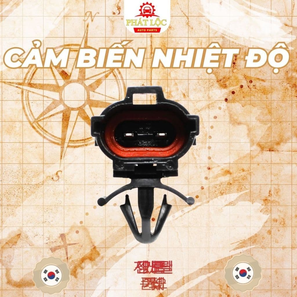 Cảm biến nhiệt độ ngoài trời thương hiệu Hanon phù hợp Morning, Cerato 2016-2018, Elantra 2016-2020, Santa Fe 2015-2020 - ảnh 3