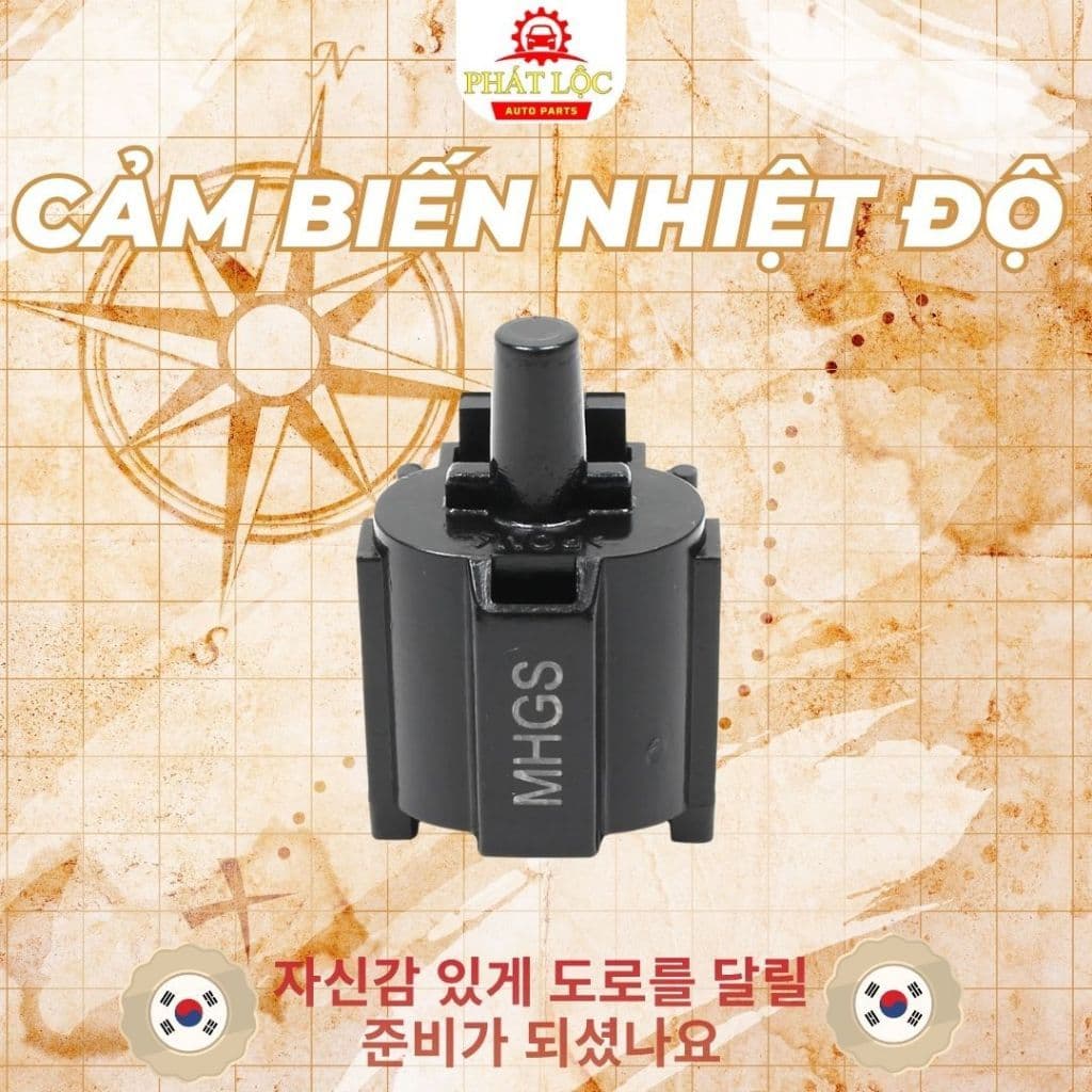 Cảm biến nhiệt độ ngoài trời thương hiệu Hanon phù hợp Morning, Cerato 2016-2018, Elantra 2016-2020, Santa Fe 2015-2020 - ảnh 4