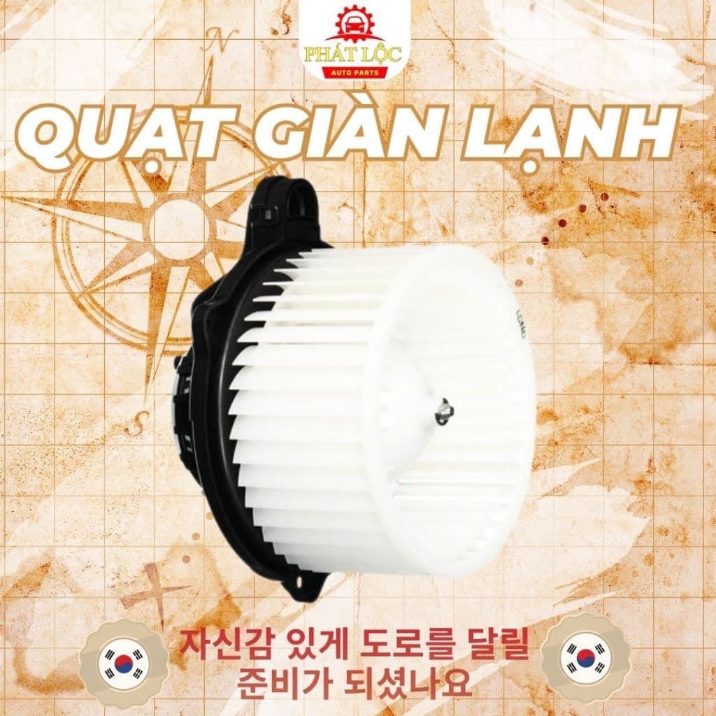 Mô tơ quạt giàn lạnh, mô tơ quạt điều hòa thương hiệu Hanon phù hợp Kia Morning 2012-2020 - ảnh 4
