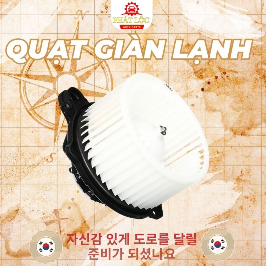 Mô tơ quạt giàn lạnh, mô tơ quạt điều hòa thương hiệu Hanon phù hợp Cerato 2016-2018, Elantra 2011-2016 - ảnh 3
