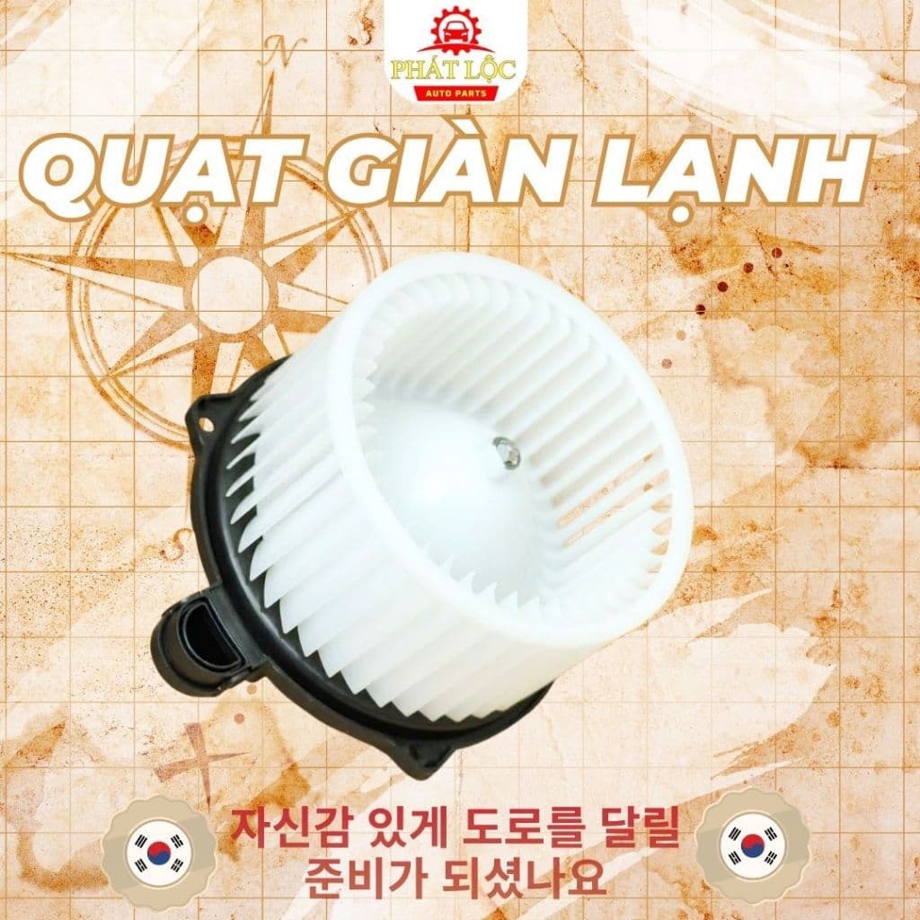 Mô tơ quạt giàn lạnh, mô tơ quạt điều hòa thương hiệu Hanon phù hợp Cerato 2016-2018, Elantra 2011-2016 - ảnh 2