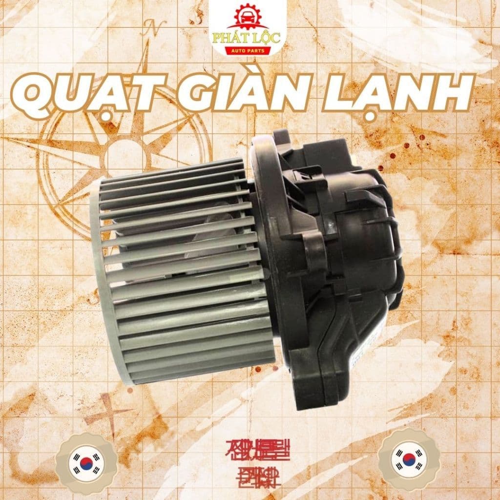 Mô tơ quạt giàn lạnh, mô tơ quạt điều hòa thương hiệu Hanon phù hợp Grand I10 2014-2021 - ảnh 3