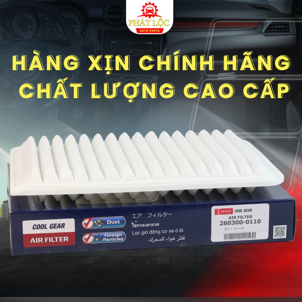 Lọc gió động cơ Denso phù hợp Camry 2006-2017 ( Denso chính hãng) - ảnh 2