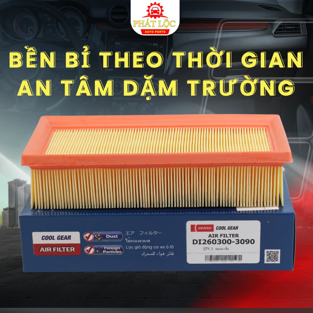 Lọc gió động cơ Denso phù hợp xe Xpander ( Denso chính hãng) - ảnh 3