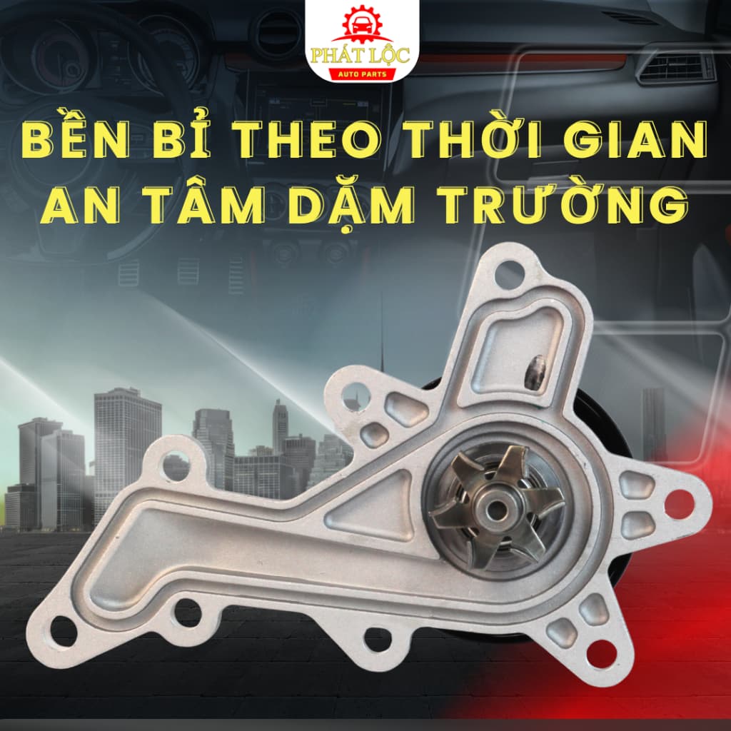 Bơm nước làm mát động cơ Aisin phù hợp với Vios 2014-2024, Veloz, Avanza, Wigo, Rush 2015-2024 ( Aisin chính hãng) - ảnh 3