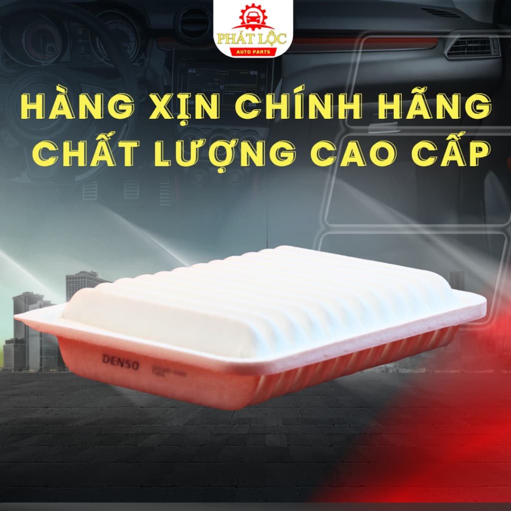 Lọc gió động cơ Denso phù hợp Altis 2008-2018, Vios 2007-2013, Yaris 2006-2013 ( Denso chính hãng) - ảnh 2