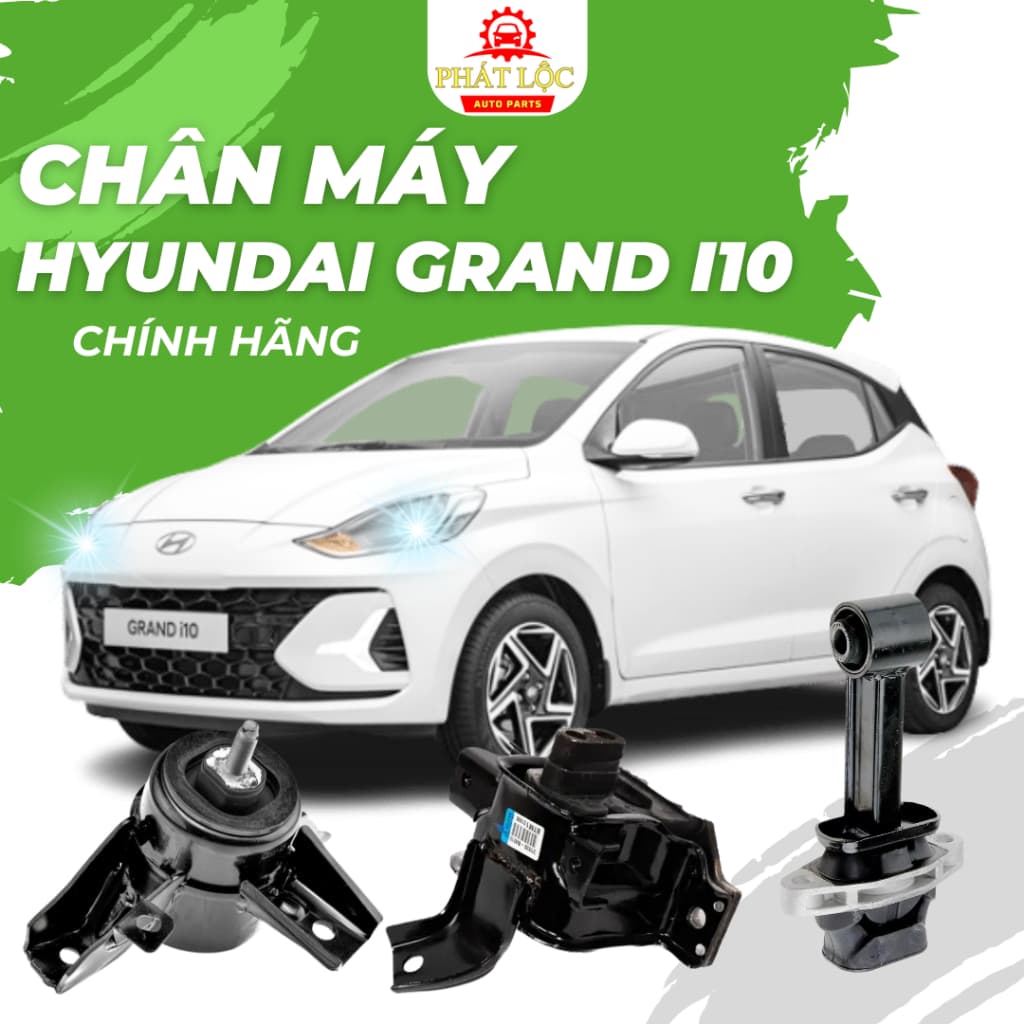 Chân máy, chân hộp số Grand I10 2014-2022 ( Hyundai chính hãng )
