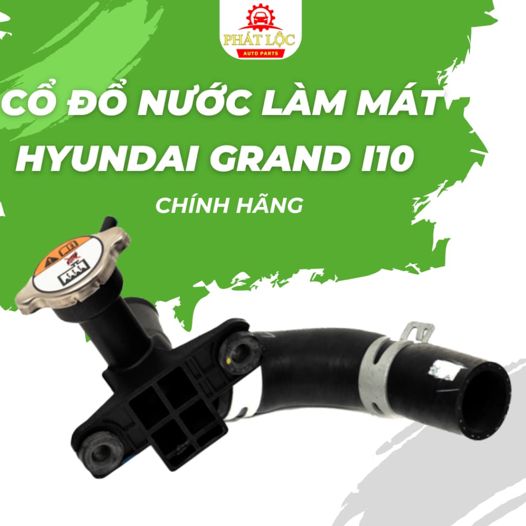 Cổ đổ nước làm mát, ống nước trên,ống nước dưới Hyundai Grand I10 ( Hyundai chính hãng) - ảnh 2