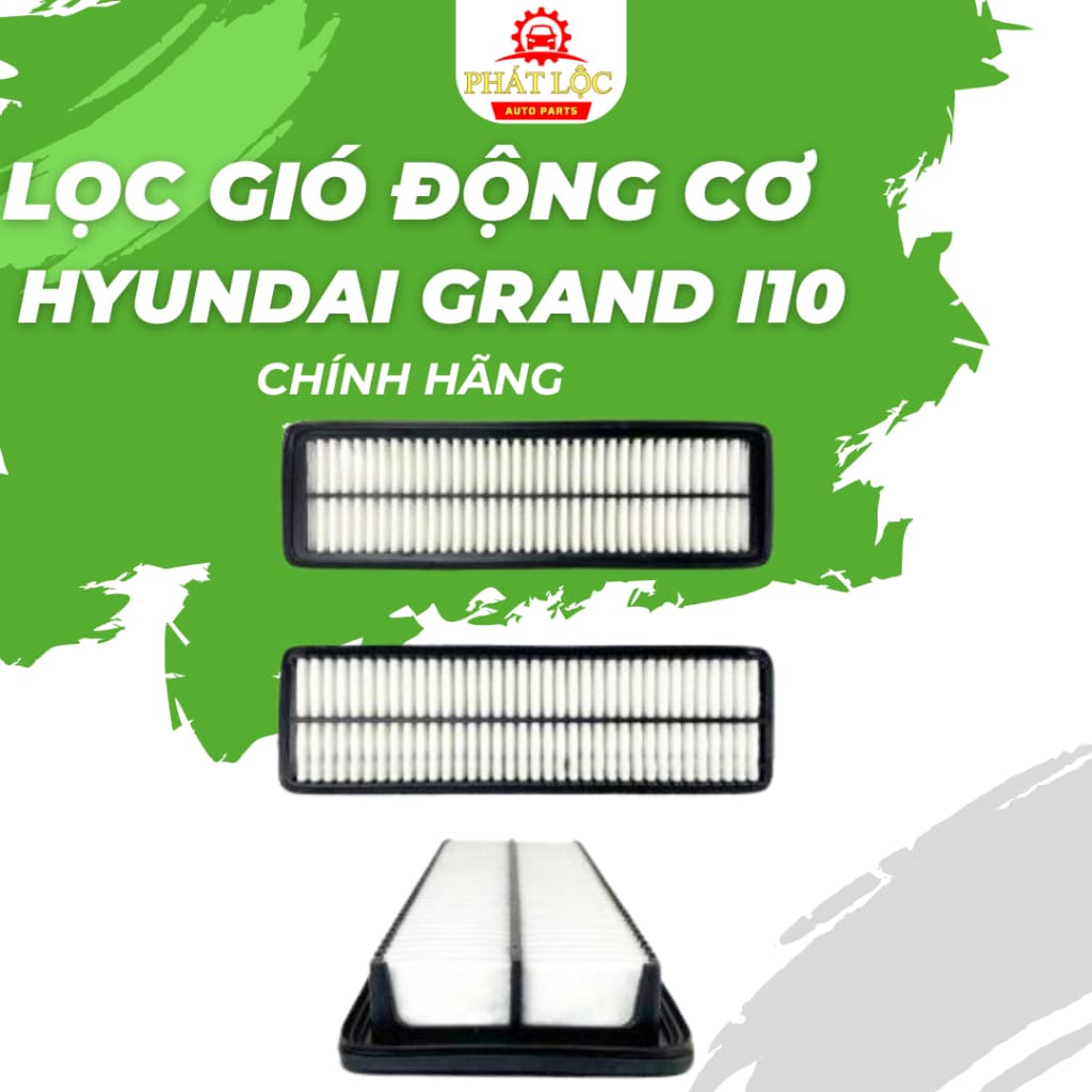 Lọc gió động cơ Grand I10 2014-2021 ( Hyundai chính hãng) - ảnh 2