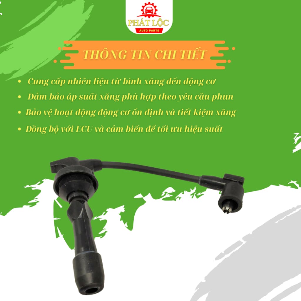 Bộ dây cao áp Grand I10 1.2 2014-2022 ( Hyundai chính hãng) - ảnh 3