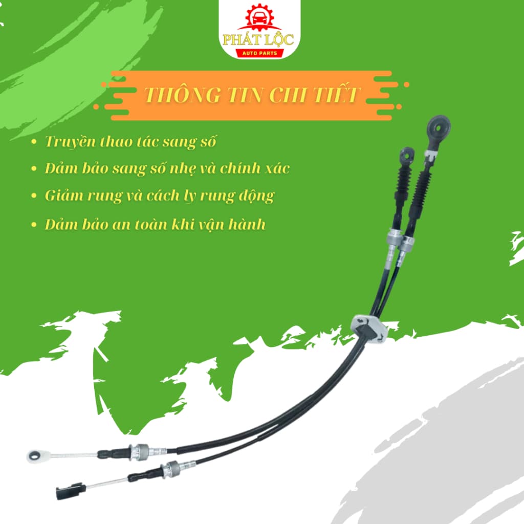 Dây đi số sàn MT Grand I10 2014-2022 ( Hyundai chính hãng) - ảnh 3